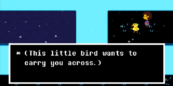 Bird That Carries You Over A Disproportionately Small Gap