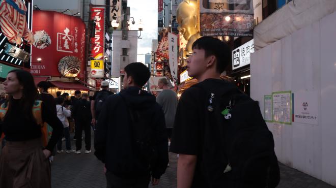 Exploring Dotonbori in Osaka
