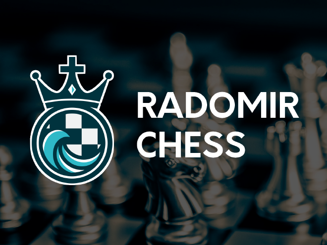 Radomir Chess Logo and Name.